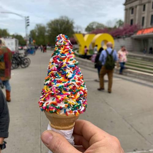 It&rsquo;s starting to feel like summer! Head over to our Plaza to enjoy a cone and sunshine like th