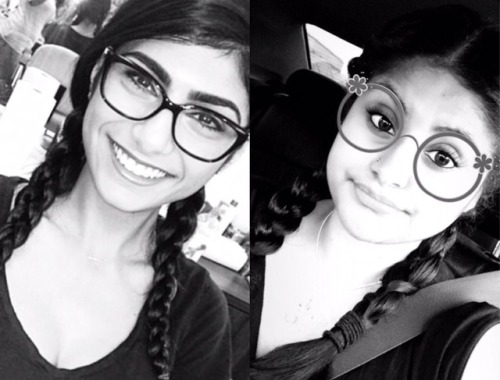 Arab Porn Queen Mia Khalifa &amp; Indian Sex Goddess Janani This picture made my day today from 