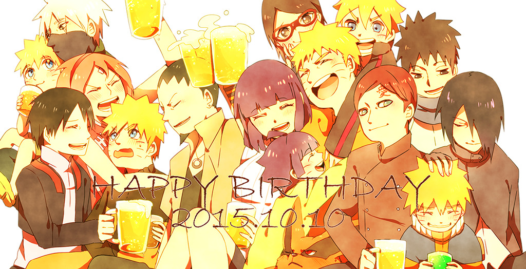 electric-firefly:  Happy Birthday! {x} | Artist: ﾅﾂﾒ | Permission to Post ※