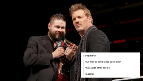 ambre1gns: WWE + text post meme