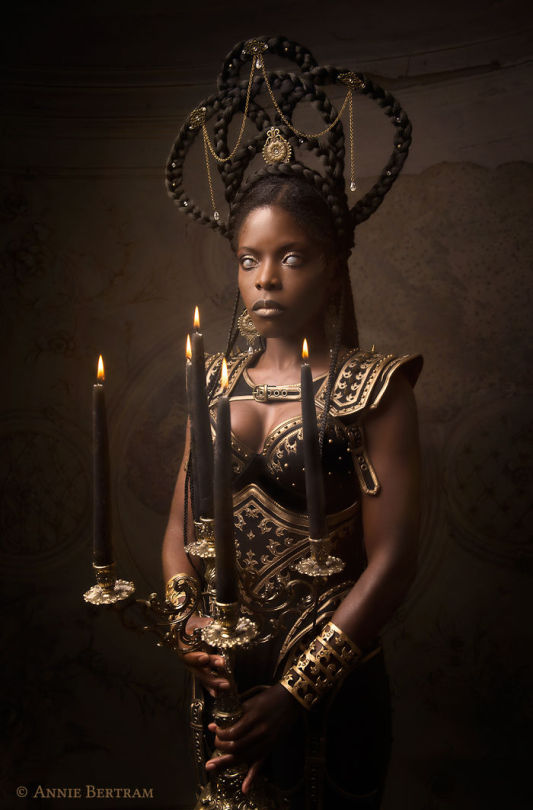 Black women in fantasy photos