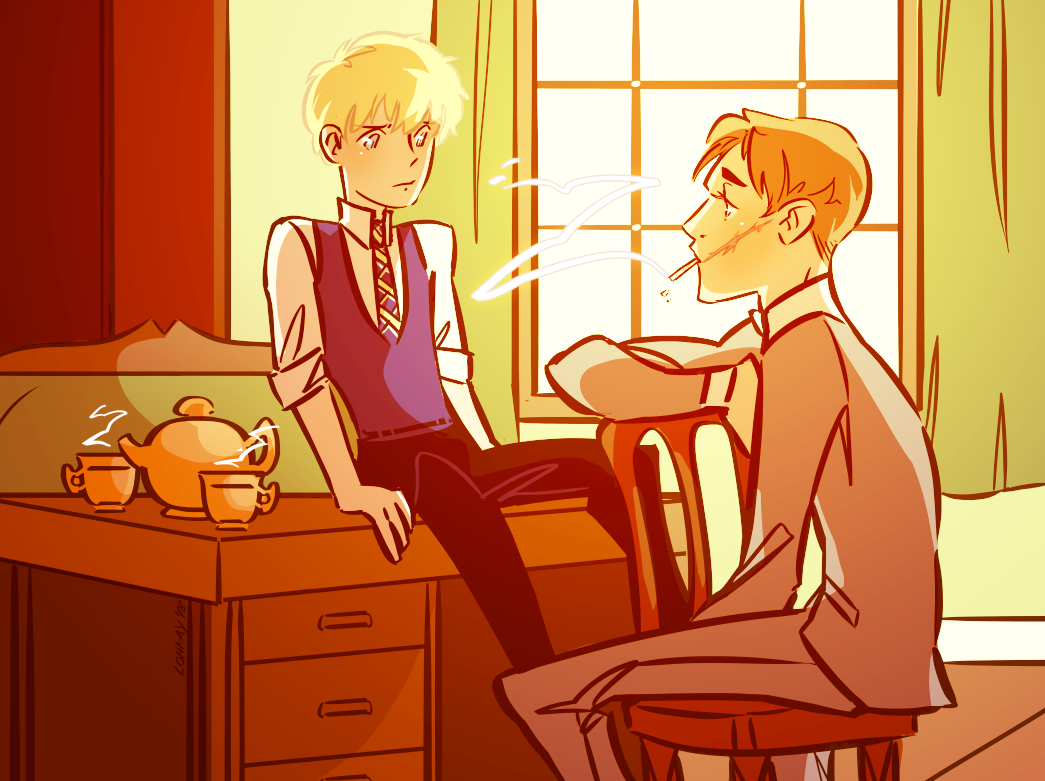lohkaydraws:  Recent commission by a wonderful supportive client. I’m really intrigued