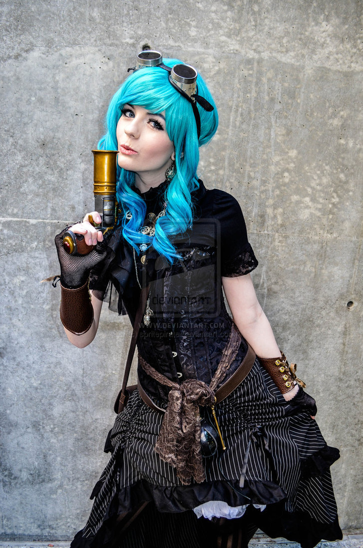 steam-girls:  Aqua J Steam Punk Edition Aby spritepirate