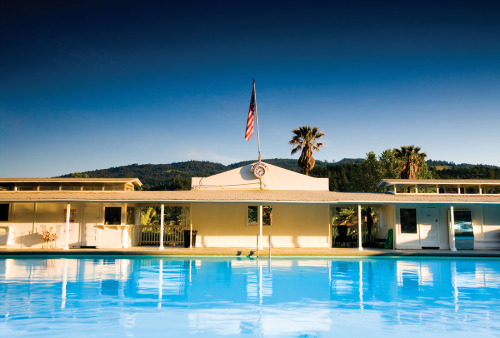 Kick back in the geyser-fed pool and spa at Napa Valley’s Indian Springs Resort and Spa.See four oth