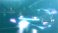fybacktothefuture:     If you’re going to build a time machine, why not do it with some style?    