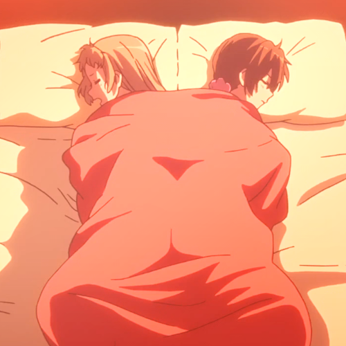 sweethotcakes: Nibutani x Dekomori moments in  Chuunibyou demo Koi ga Shitai! Movie: Take 
