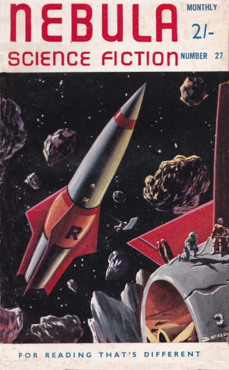 February 1958. Nebula Science Fiction magazine. 