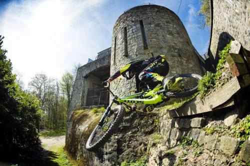 hopetech: One of our favourite riders and pictures to date… Vink Nico playing around in the Namur Ci