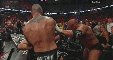 screencapsofdoom:  Extreme rules 2014 The Shield vs Evolution