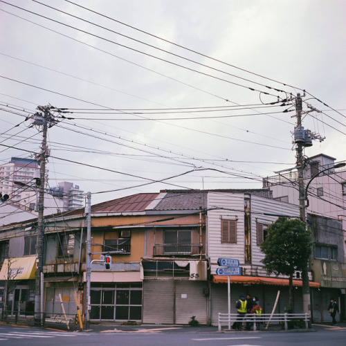 hisafoto:夜のとばりと京島玉ノ井 10Kyojima, Tamanoi, TokyoRolleiflex 2.8D, FUJI PRO160NS 夜のとばりと京島玉ノ井シリーズ