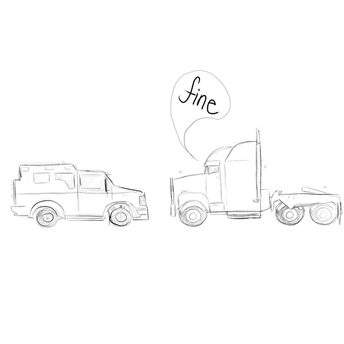 failsnail:  little-miss-masquerade:  little-miss-masquerade:  medicwildriderprime:  iopele:  deadendclinic:  autobotprime:  biozonic:  autobotprime:  robotsandramblings:  the idea that Optimus just sits in truck mode when he’s really pissed and/or giving