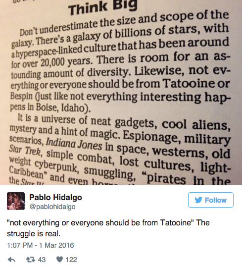 theverge:  THIS 1994 STAR WARS STYLE GUIDE WARNED GEORGE LUCAS NOT TO MAKE THE PREQUELSThe
