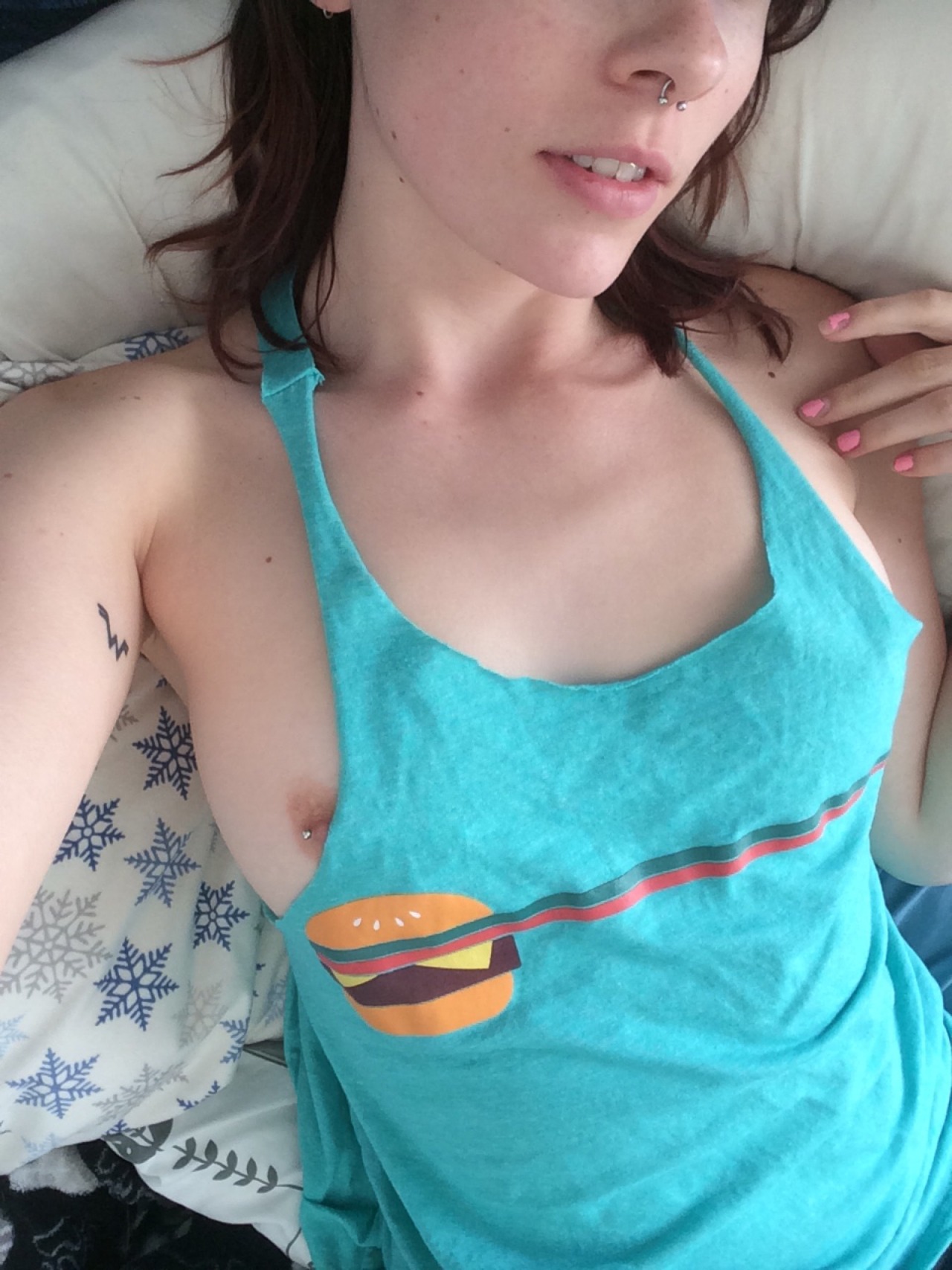 beelzebat:  Got a new shirt the other day and promptly cut it all up to my liking