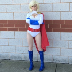 itsboobafett:  rblemoyne:  b00bafett:  Me as power girl 💕   And a really well done Power Girl, at that!  I appreciate that so much ❤️