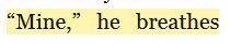 hutchj:  idetonatearoundhim:  Then they fuck while Christian repeats constantly that he owns her now because ~true meaning of marriage~  LOL.