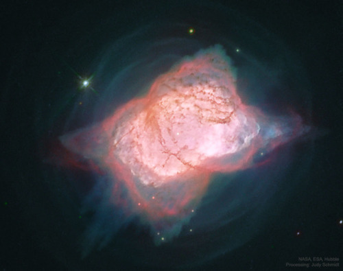 Bright Planetary Nebula NGC 7027 from Hubble by Judy Schmidt