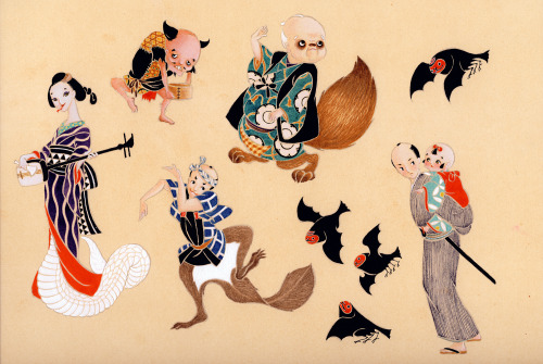 Yokai’s dark town serie, by KinuyoKinuyo is well known for their Princesses goldfishes serie y