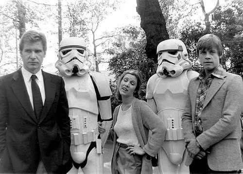 Star Wars. Press Tour, 1977