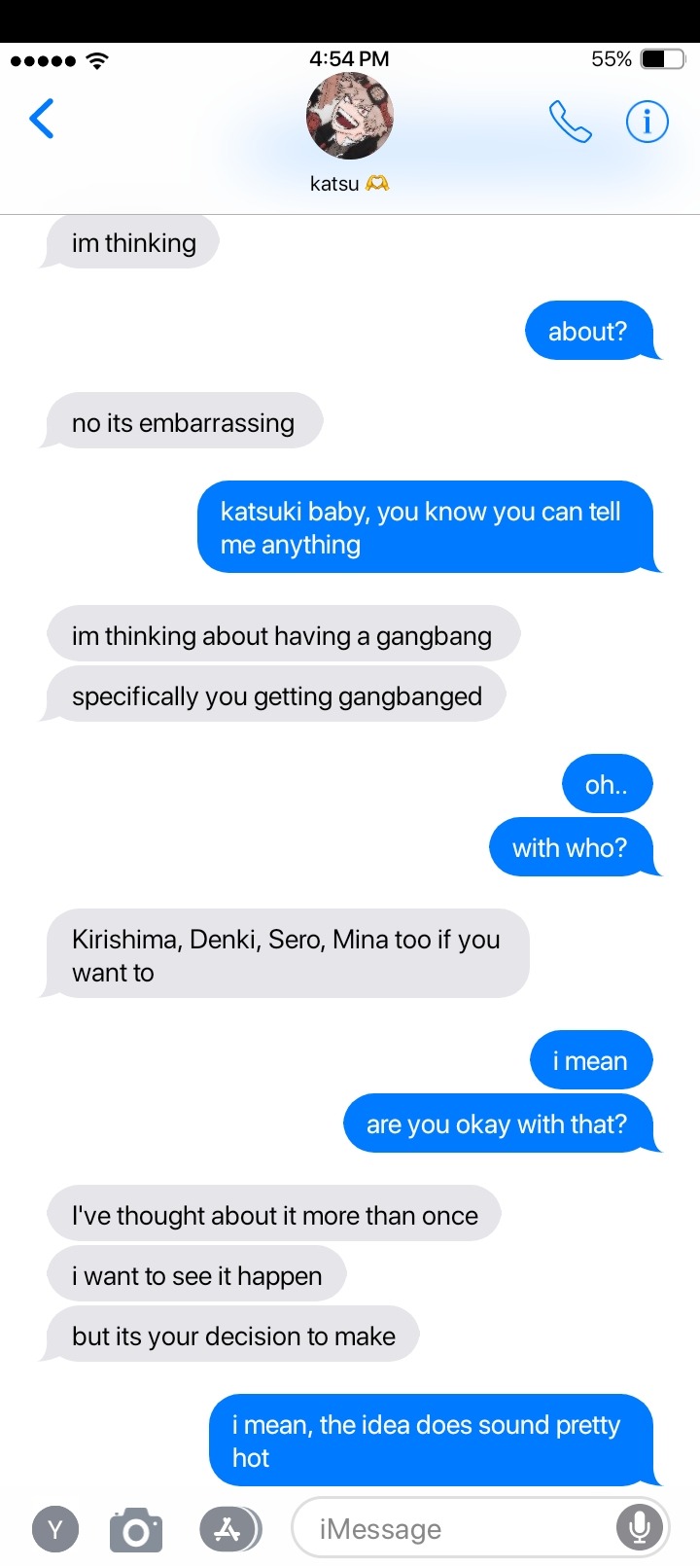 BESTIE YOU GOTTA GIVE US A PART TWO OF THEM ASKING OF A GANGBANG, WE NEED MORE CHARACTERS