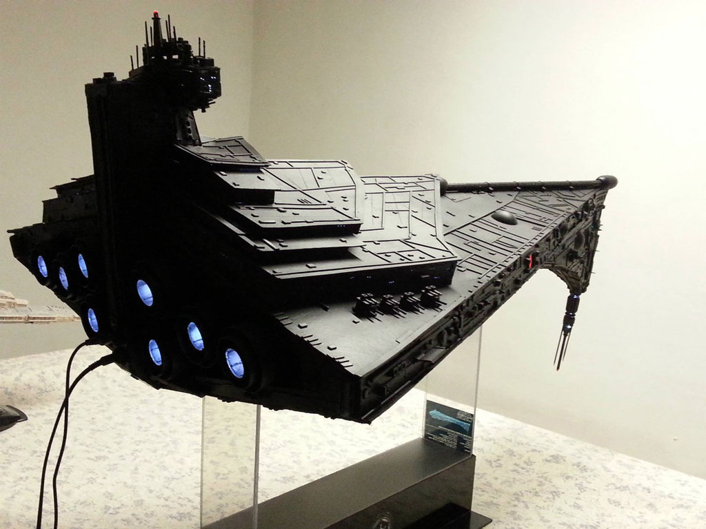 ani-plamo:   Super Star Destroyer Eclipse-class [custom model]  by Boba-IT  