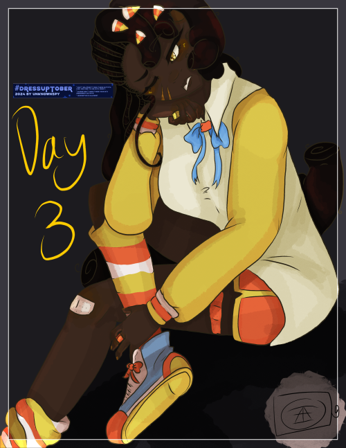 Dressuptober By UnknownSpy - Day 3 (Luna Skylene)