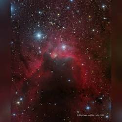 SH2-155: The Cave Nebula #nasa #apod #cave #nebula #cavenebula #sh2155 #ionized #hydrogen #gas #dust #constellation #cepheus #molecularcloud #stars #star #stellarnursery #milkyway #galaxy #interstellar #intergalactic #universe #space #science #astronomy