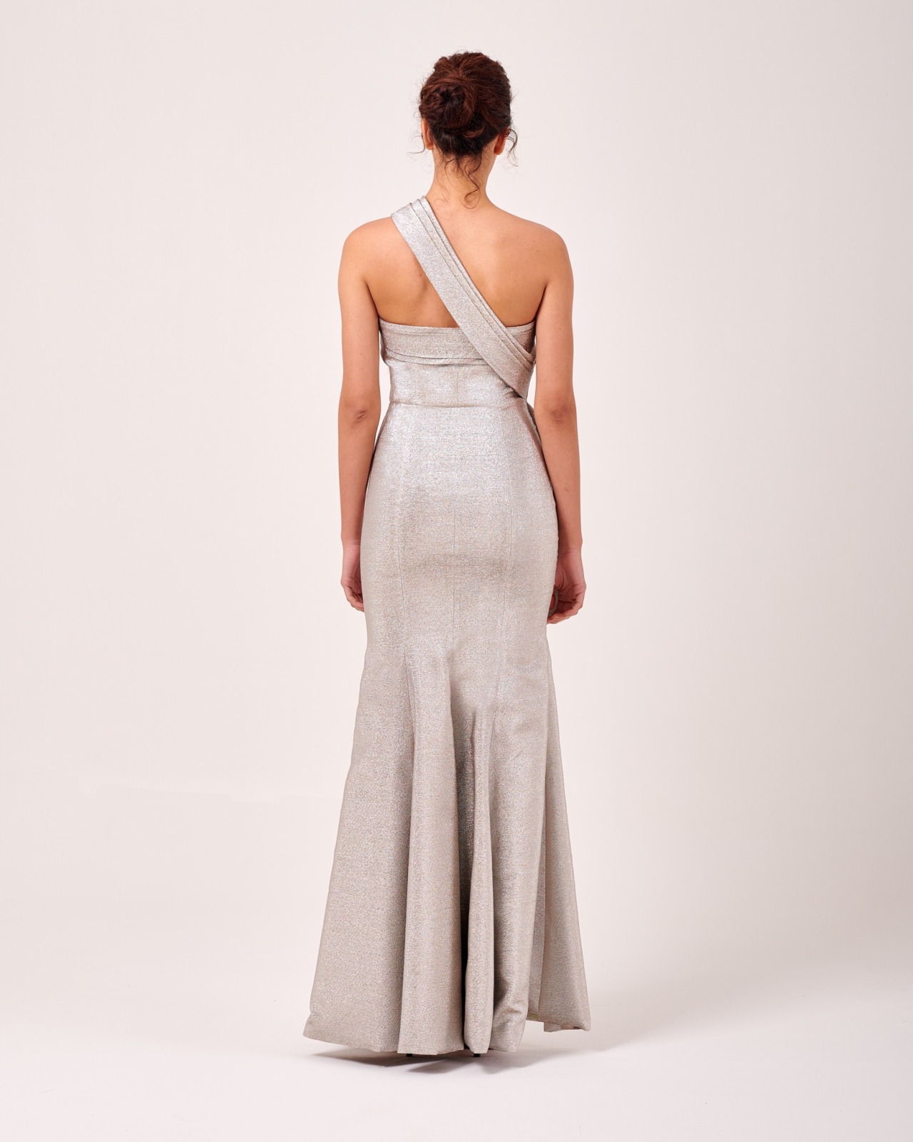 Structured Floral Jacquard Gown – John Paul Ataker