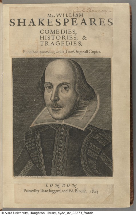 Mr. William Shakespeares comedies, histories, & tragedies : published according to the true orig