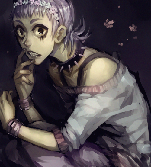 thejotaku:  Ywpd_69min twitter prompt // Pastel Grunge (laughs obnoxiously) It should be illegal how well Midousuji can pull this sort of look off 