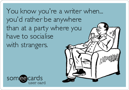 amandaonwriting:  You know you’re a writer when…