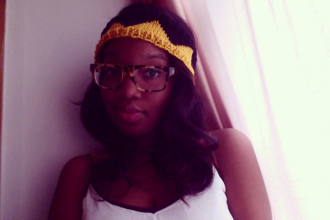 cheyennecheyenne:  this lil crown headband took 2 hours! I might embroider lil jewels