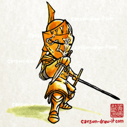 carson-drew-it:  Dark Souls Doodles!The Lady