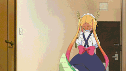 da-moose-mcgillycuddy: This is the motivation Tohru! Reblog her in thirty seconds and she will help you get through the rest of the week!  &lt;3 &lt;3 &lt;3