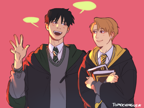 tomochingus - @thenerdyalchemist requested royai hogwarts au~