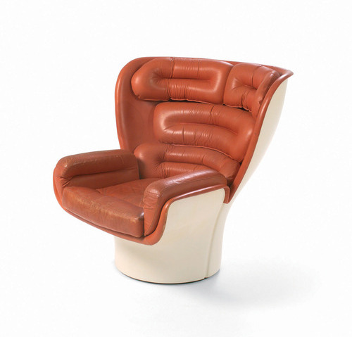 Joe Colombo, armchair Elda, 1963. Photo: Vitra Design Museum, Andreas Sütterlin. Design study for El