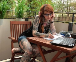 Women with tatoos