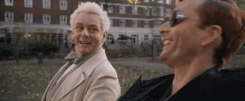 Hello! For Your Good Omens Requests, How About An Aziraphale X Reader X Crowley Where They Teach The
