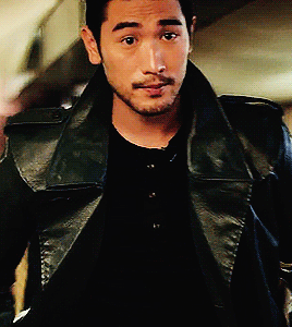 faefever:Here is my fave dork, you’re welcome. [Godfrey Gao]look at him go!