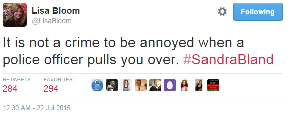 iwriteaboutfeminism:  #WhatHappenedToSandraBland?[part one]July 22, 2015
