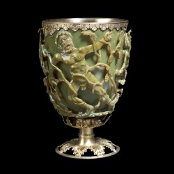 Likeavirgil:  The Lycurgus Cup Late Roman, 4Th Century Ad “This Extraordinary Cup