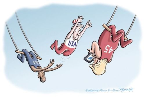 cartoonpolitics:(cartoon by Clay Bennett)