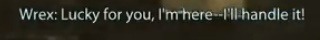 garrus: garrus and wrex: I’m nothing like him! garrus and wrex: 