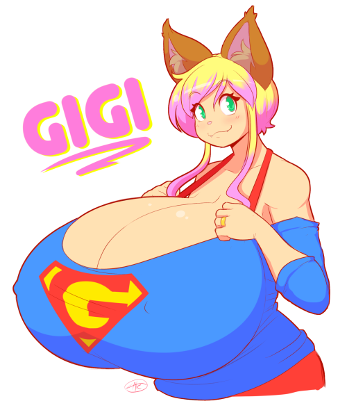 Sex theycallhimcake:  Gigi wanted a quick bust pictures