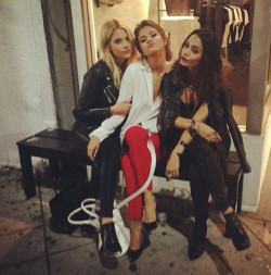 dailyactress:  Ashley Benson, Selena Gomez