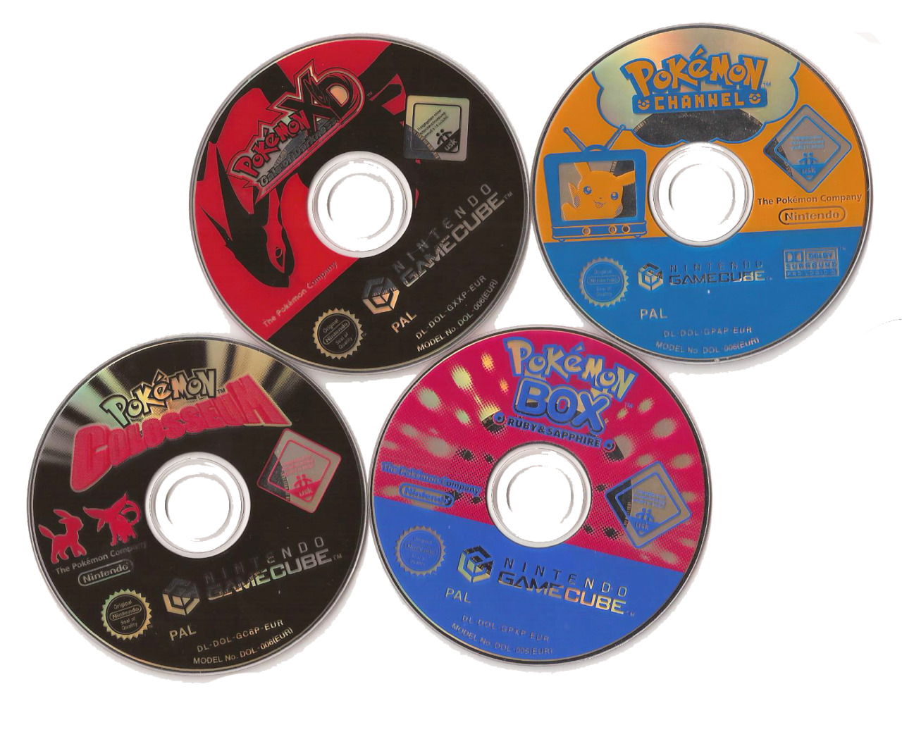 another-pokemon-kid:  Gamecube Pokemon games 