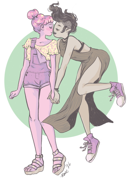 roseiaghost: bubbline (and adventure time) was requested so naturally…