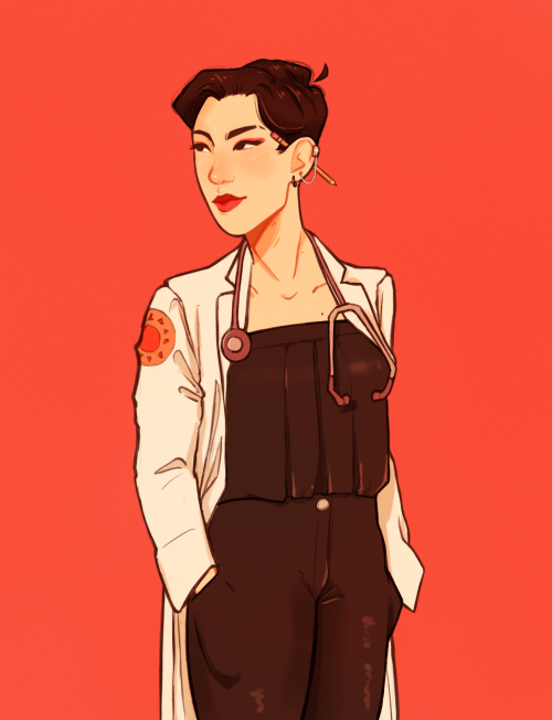 modern au doctor wen qing for anon! i had a lot of fun with this one for some reason, even tho it’s 