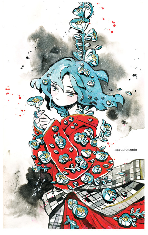 maruti-bitamin:  ink + watercolour