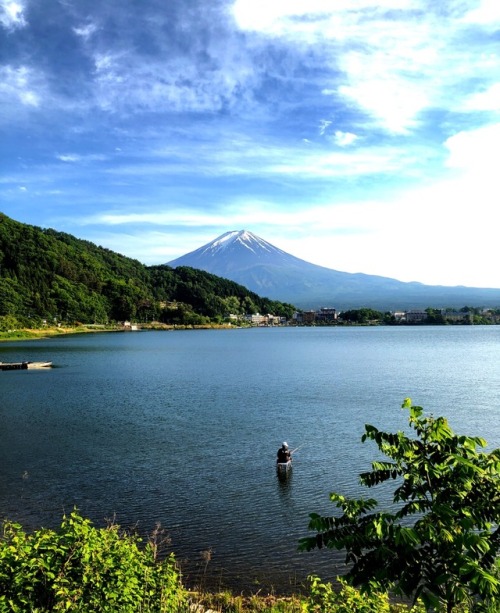 kobaltfoto: Fujisan 富士山 (Mount Fuji)- Fujikawaguchiko by kobalt