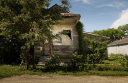 the-gasoline-station:  Katrina 10 Years AfterSeph Lawless has captured a series of haunting images of New Orleans, ten years after Hurricane Katrina devastated the area. She captured images of schools, homes and a theme park, which still remain abandoned